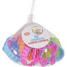 Plastic Cookie Cutters - set of 16 